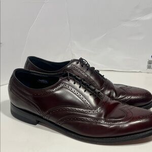 Florsheim Men's Burgundy Leather Oxford Shoes